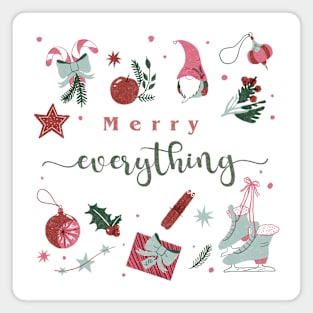 Merry Everything Magnet